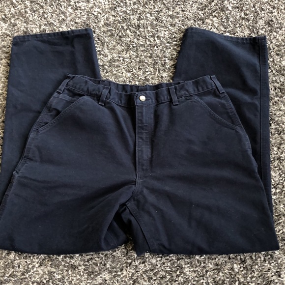 Carhartt loose original fit carpenter jeans. EUC! - Picture 3 of 4